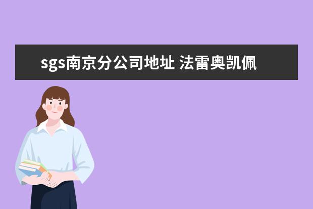 sgs南京分公司地址 法雷奥凯佩科液力变矩器(南京)有限公司怎么样? - 百...