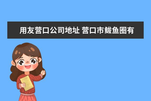 用友营口公司地址 营口市鲅鱼圈有用友软件公司吗