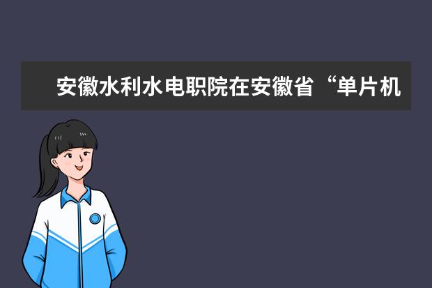 安徽水利水电职院在安徽省“单片机与嵌入式”应用技能大赛中荣获二、三等奖